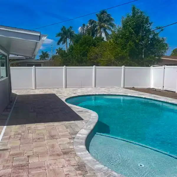 Fence Ace pool-area gate and fence project